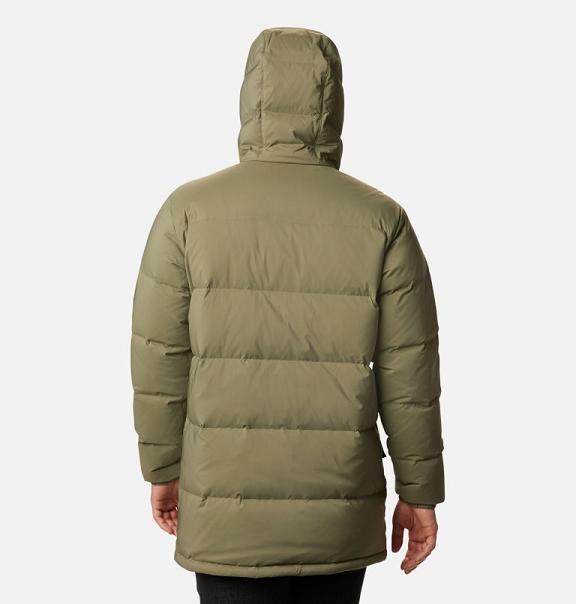 Columbia Rockfall Parkas Green For Men's NZ21903 New Zealand